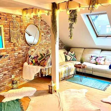 Duplex 2 With Quiet Terrace On Wenceslas Square Apartment *