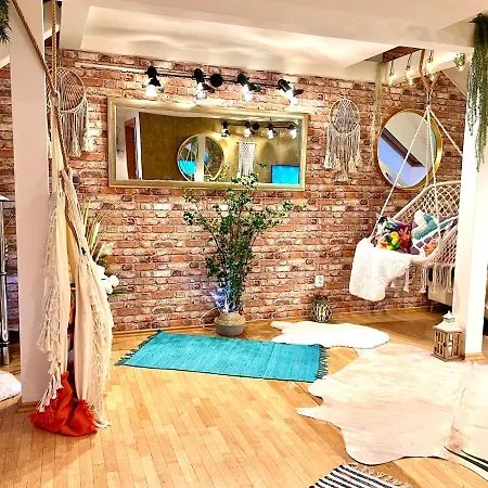 Duplex 2 With Quiet Terrace On Wenceslas Square Apartment *