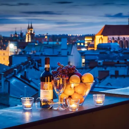 Lux Penthouse Near Wenceslas Square Apartament Praga