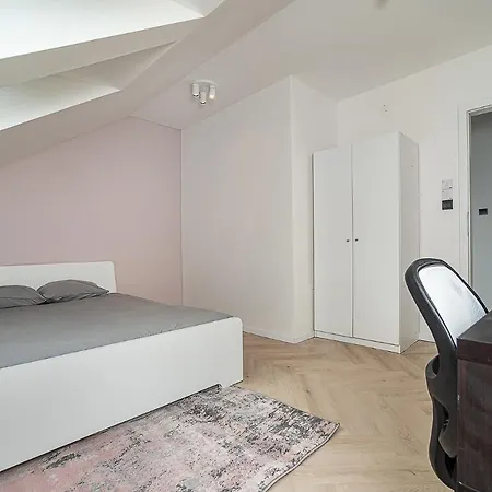 Big 4-bedroom Flat, Terrace With Great Vitkov View Apartment