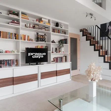 Attic Maisonette In Stresovice By Days Apartment Prague