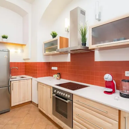 Lovely Historical In Mala Strana - N1st شقة *