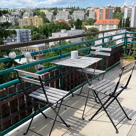 Light Cozy Flat Large Terrace Near Castle Apartment *