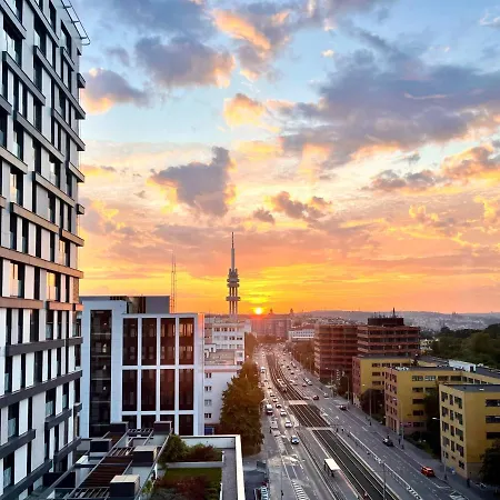 Apartment The Dawn Towers Zizkov *