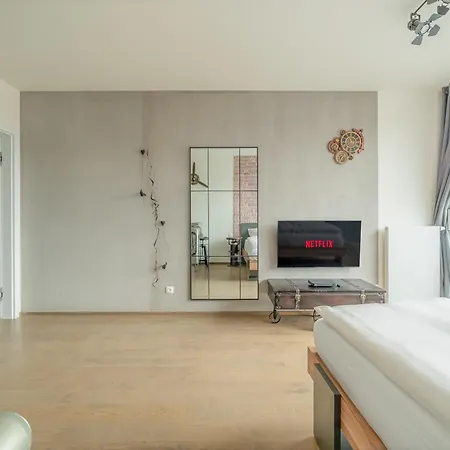 Apartment Industrialux In Premium Smichov City By Rentez Prague
