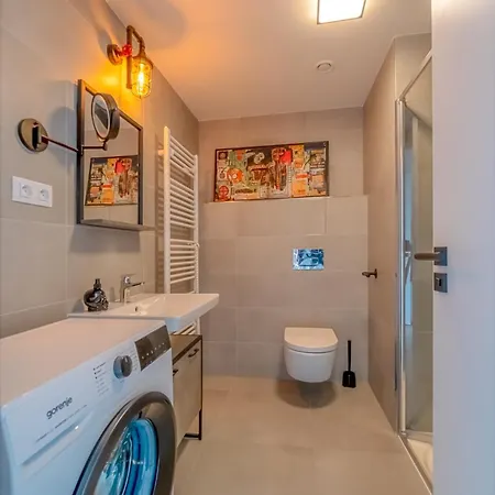 Apartment Industrialux In Premium Smichov City By Rentez Prague