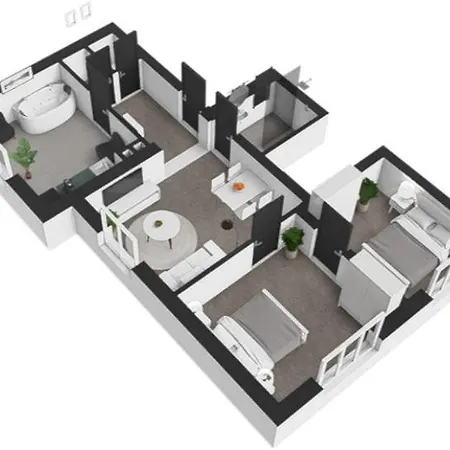Praha-modrany Apartmán *