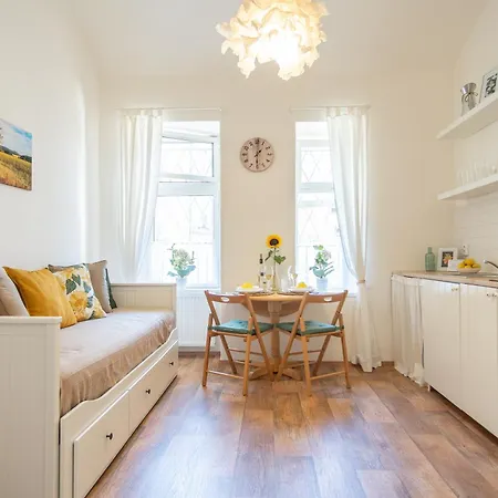 With Double Bed In Zizkov - Shared Bathroom Homestay Prague
