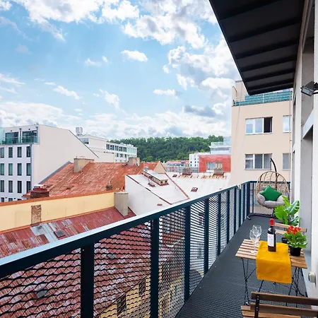 Apartment Apartments With Large Balcony, Parking Prague Prague