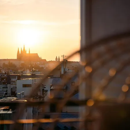 A/c Lux Rooftop 6br+3.5bath Wenceslas Square Apartamento