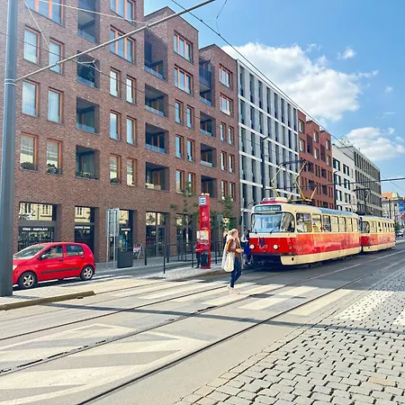 Free Parking - Cozy Near Vysehrad Railway Bridge Apartmán Praha