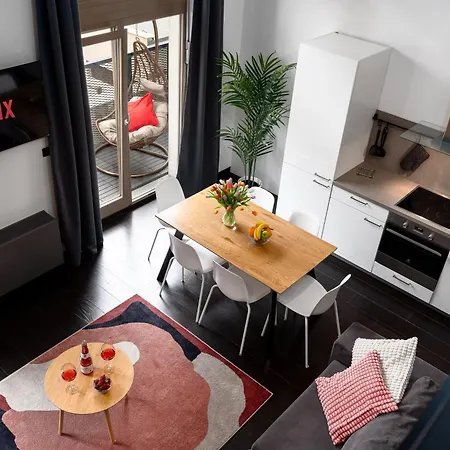 Apartments With Large Balcony, Parking Prague Apartment