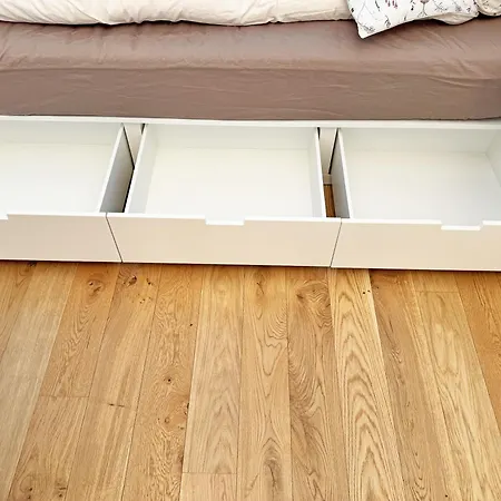 New Studio, King Bed, Free Parking, Terrace Apartment Prague