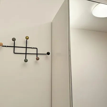 New Studio, King Bed, Free Parking, Terrace Prague