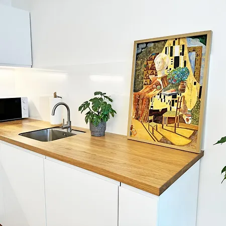 Apartment New Studio, King Bed, Free Parking, Terrace *