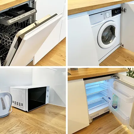 Apartment New Studio, King Bed, Free Parking, Terrace *