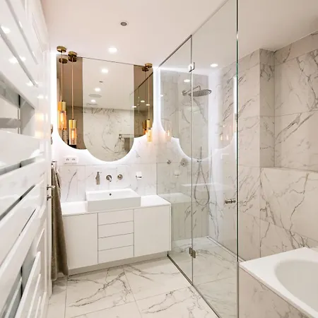Designovy Heaven S Krbem A Saunou Na Prazskych Vinohradech * Prague