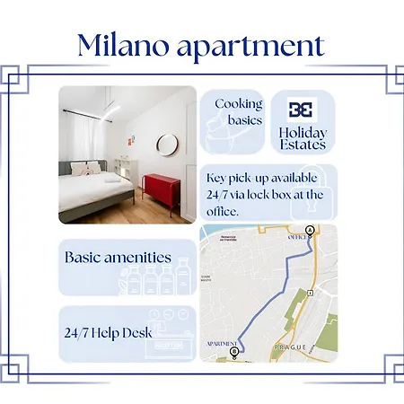 Apartment Milano Prague