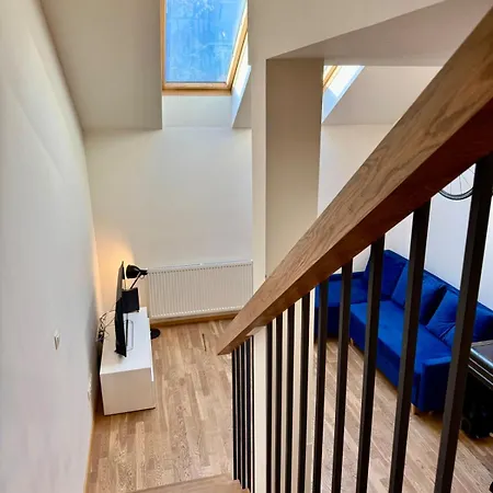 Charming Duplex Loft In Center * Prague