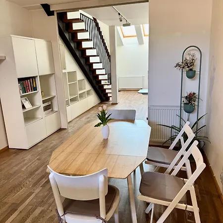 Charming Duplex Loft In Center