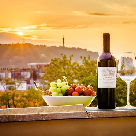 Alone 5br+3bath Penthouse In Center Of Praga