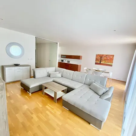 Korunni Dvur 130m2, 2 Free Parkings דירה